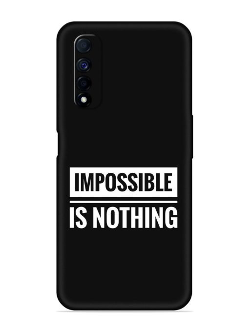 Impossible Is Nothing Embossed Soft Silicone Case for Realme Narzo 30 (4G)