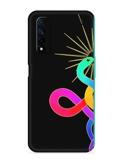 Art Geometric Abstraction Embossed Soft Silicone Case for Realme Narzo 30 (4G)