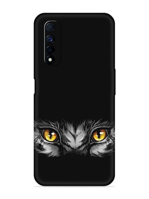 Scary Eye Embossed Soft Silicone Case for Realme Narzo 30 (4G)