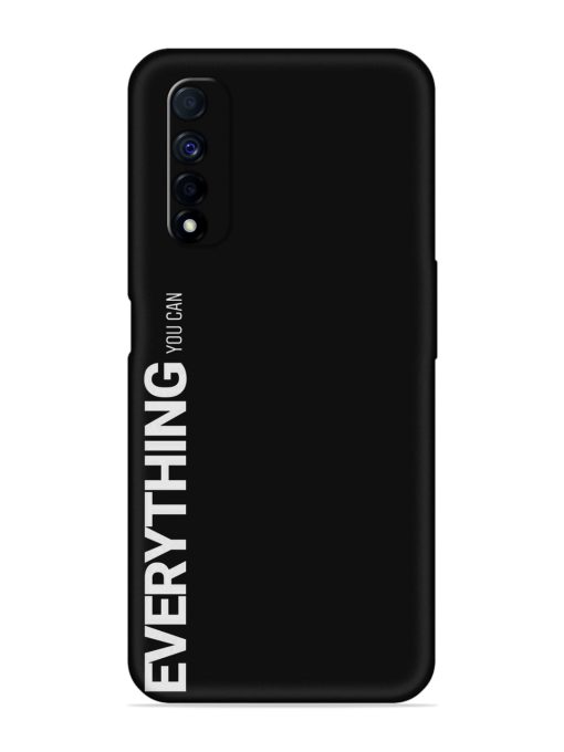 Everything You Can Embossed Soft Silicone Case for Realme Narzo 30 (4G)