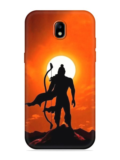 Shree Ram Embossed Soft Silicone Case for Samsung Galaxy J7 (2017)