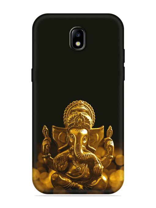 Lord Ganesha Indian Festival Embossed Soft Silicone Case for Samsung Galaxy J7 (2017) Edge Zapvi