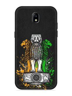 Pillars Of Ashoka Embossed Soft Silicone Case for Samsung Galaxy J7 (2017)