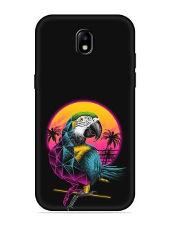 Rad Parrot Embossed Soft Silicone Case for Samsung Galaxy J7 (2017)