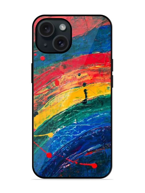 Colorful Paint Glossy Metal TPU Case