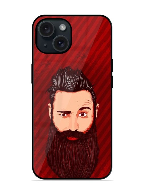 Beardo Man Glossy Metal TPU Case