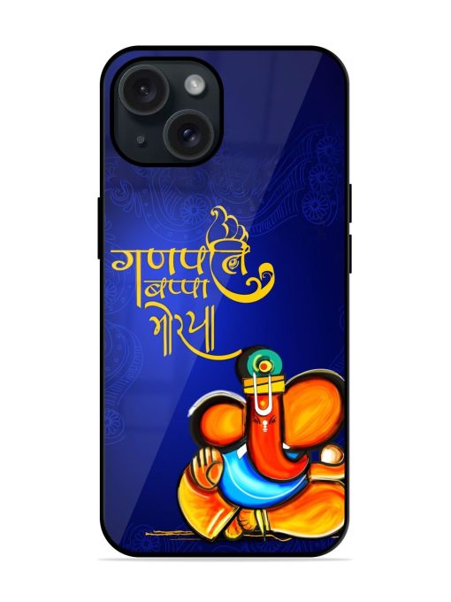 Ganpati Bapa Moriya Glossy Metal TPU Case