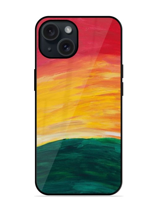 Colorful Sky Glossy Metal TPU Case