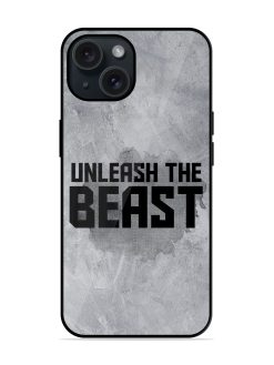 Unleash The Beast Glossy Metal TPU Case