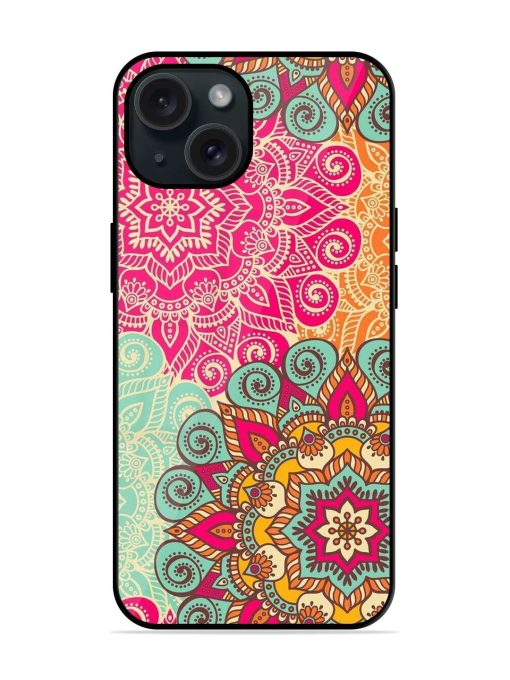 Mandala Seamless Glossy Metal TPU Case