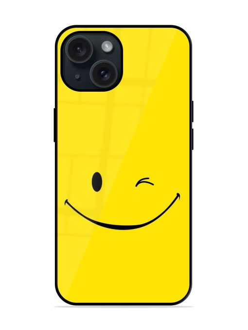 Happy Smiley Glossy Metal TPU Case