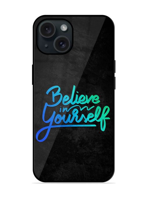 Believe In Yourself Glossy Metal TPU Case