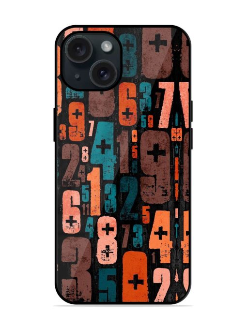 0 To 9 Art Glossy Metal TPU Case Edge Zapvi