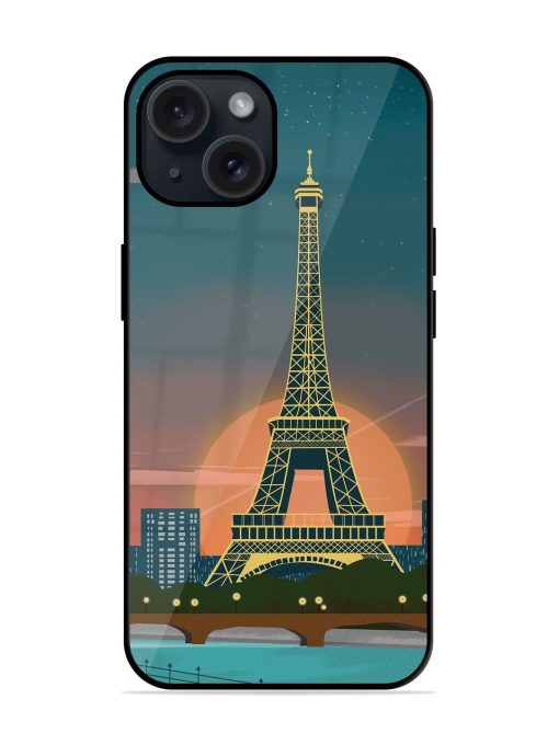 Scenery Architecture France Paris Glossy Metal TPU Case