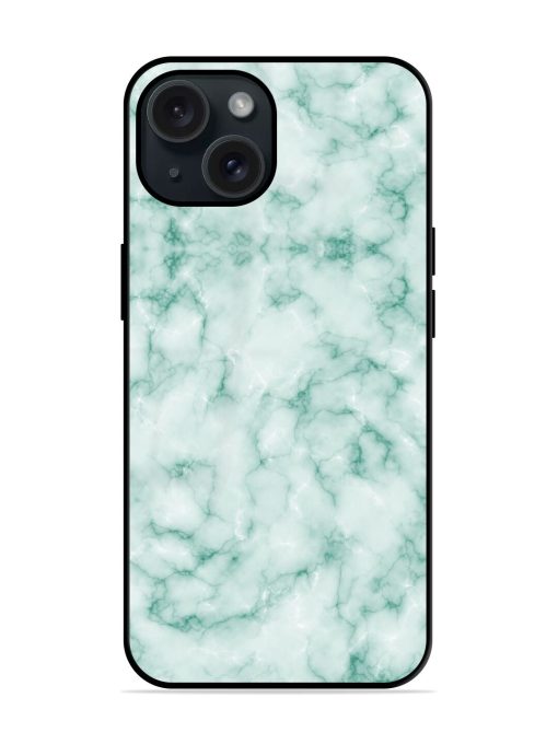 Jet Stream Green Marble Glossy Metal TPU Case