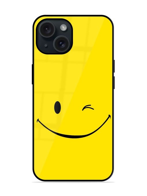 Smiley Art Glossy Metal TPU Case