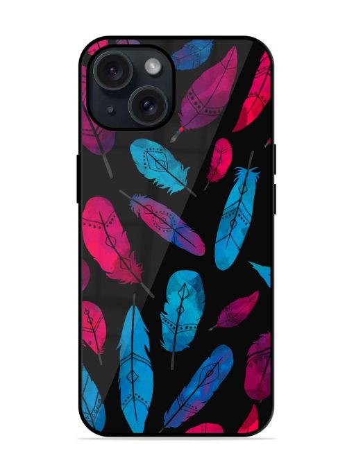 Feather Art Glossy Metal TPU Case