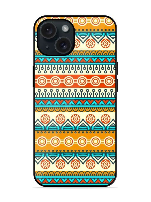 Marvadi Pattern Glossy Metal TPU Case