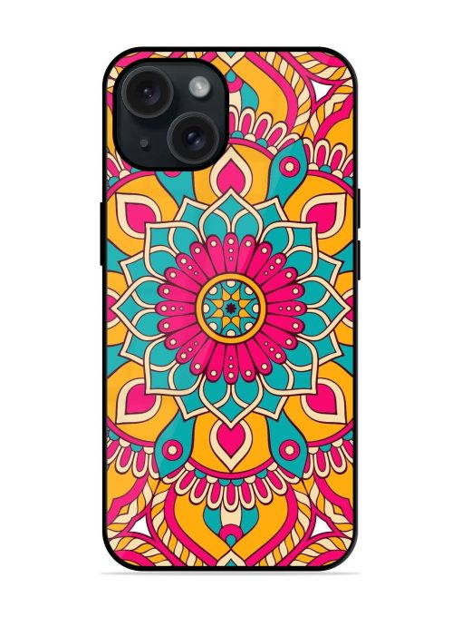 Great Mandala Art Glossy Metal TPU Case