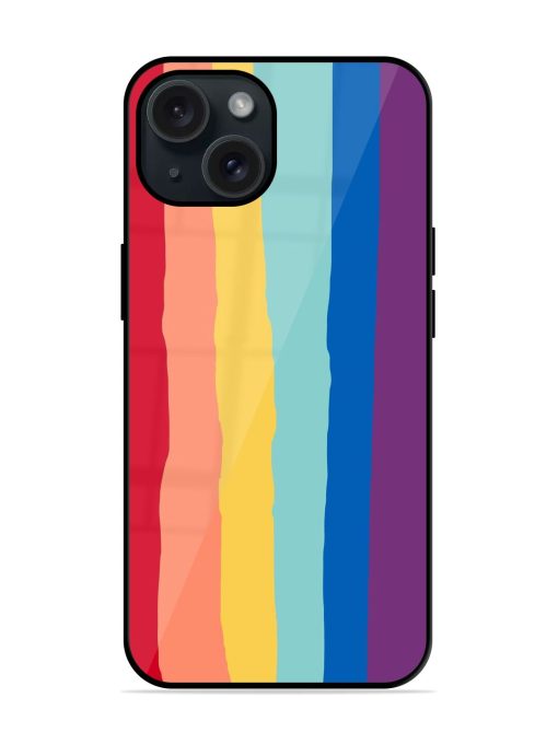 Rainbow Genuine Liquid Glossy Metal TPU Case