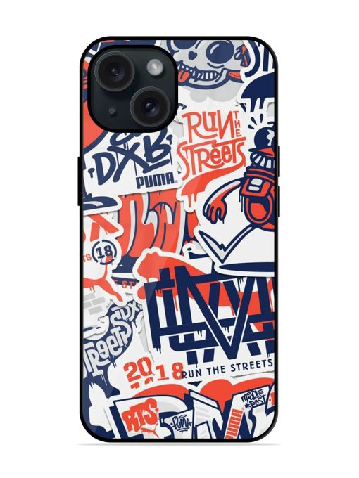 Run The Street Glossy Metal TPU Case