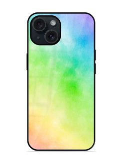 Watercolor Mixture Glossy Metal TPU Case