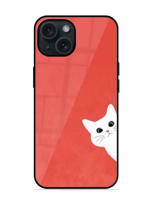 Lovely Cat Art Glossy Metal TPU Case