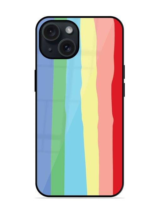 Rainbow Premium Shade Glossy Metal TPU Case