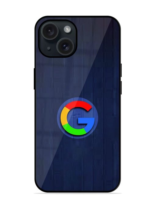 Google Logo Printed Glossy Metal TPU Case