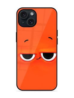 Smiley Face Glossy Metal TPU Case