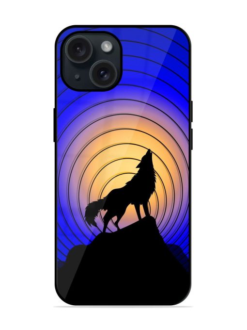 Fox Roaring Design Glossy Metal TPU Case