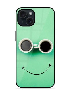 Happy Glossy Metal TPU Case