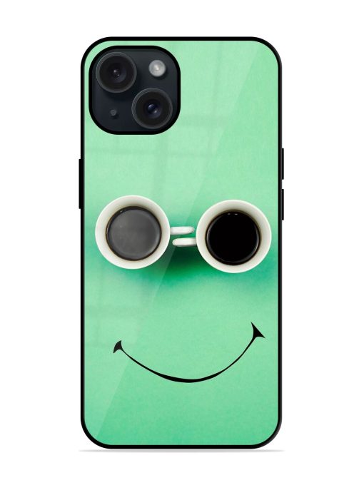 Happy Glossy Metal TPU Case