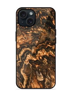 Abstract Art Glossy Metal TPU Case