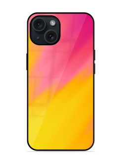 Abstract Background Lines Glossy Metal TPU Case