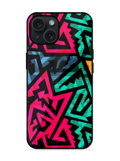 Bright Tribal Seamless Glossy Metal TPU Case