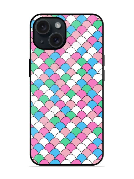 Seamless Wave Pattern Glossy Metal TPU Case