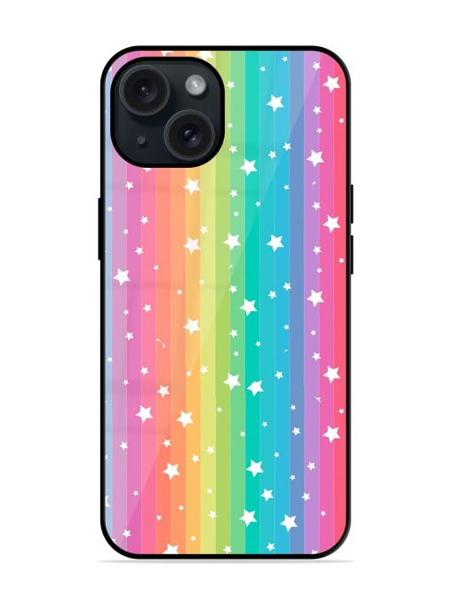 Colorful Line Funny Glossy Metal TPU Case