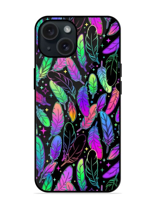 Bright Multi Colored Seamless Glossy Metal TPU Case