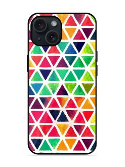 Vector Watercolor Seamless Glossy Metal TPU Case