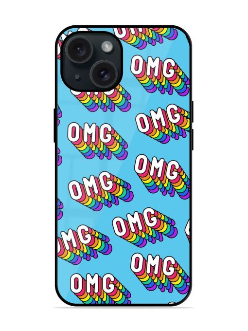 Seamless Pattern Words Glossy Metal TPU Case