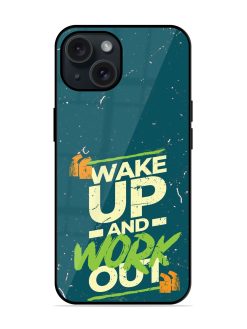 Inspirational Typography Creative Glossy Metal TPU Case