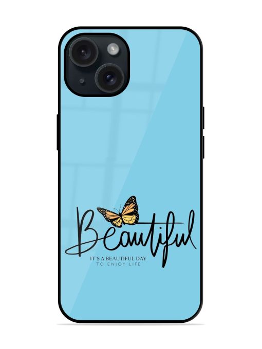 Beautiful Hand Lettering Glossy Metal TPU Case