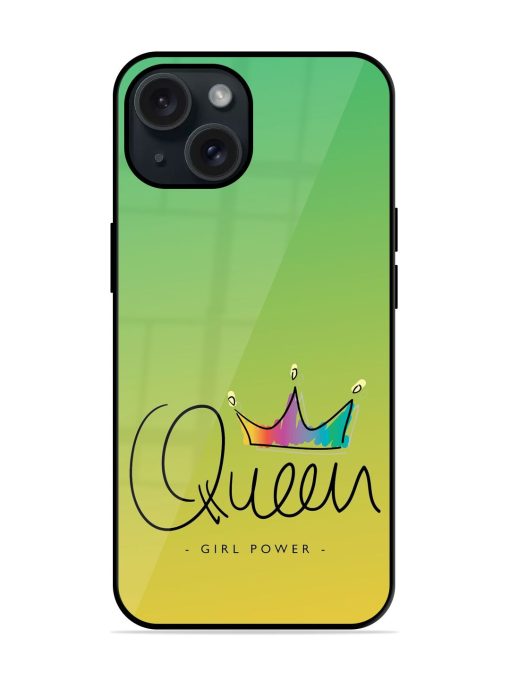 Queen Girl Power Glossy Metal TPU Case