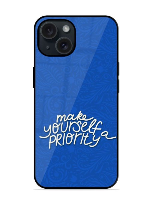 Make Yourself Priority Glossy Metal TPU Case