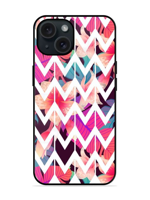 Exotic Tropical Seamless Glossy Metal TPU Case