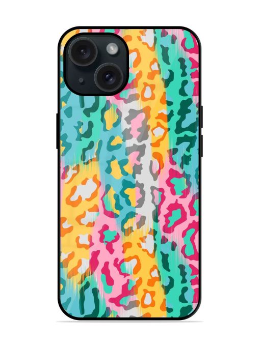 Seamless Vector Colorful Glossy Metal TPU Case