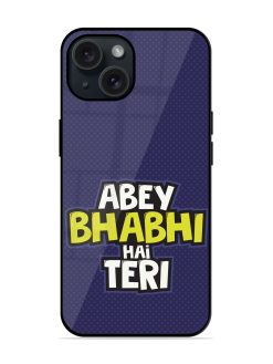 Abey Bhabhi Hai Glossy Metal TPU Case