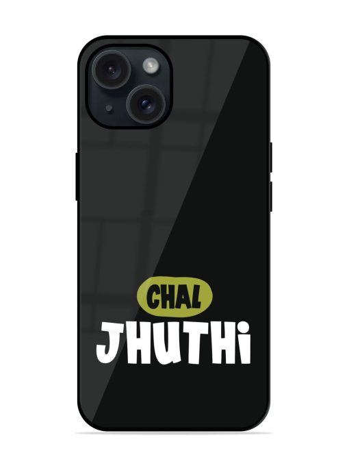 Humorous Hindi Quote Glossy Metal TPU Case