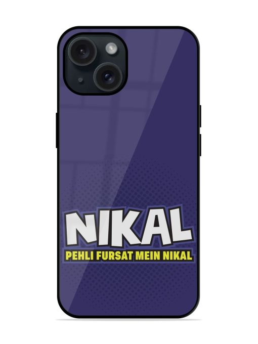 Nikal Pehli Fursat Glossy Metal TPU Case